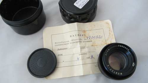 OBIETTIVO SPECIALE RUSSO JUPITER-8 SENZA DIAFRAMMA - Imagen 5 de 6