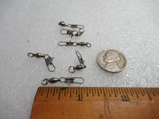 6 Sz 1 Ball Bearing Swivel with InterLock Swivel Snap Fishing Tackle Connectors