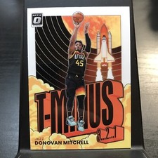 2021-22 Panini Donruss Optic Basketball T-Minus 3 2 1 Insert #5 DONOVAN MITCHELL