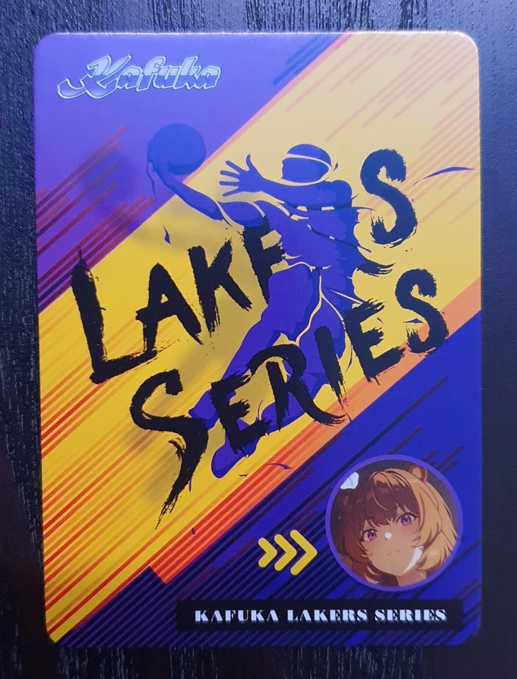 LA LAKERS RAPHTALIA The Rising of the Shield Hero NBA Waifu Novel Doujin Card - Image 3 of 3