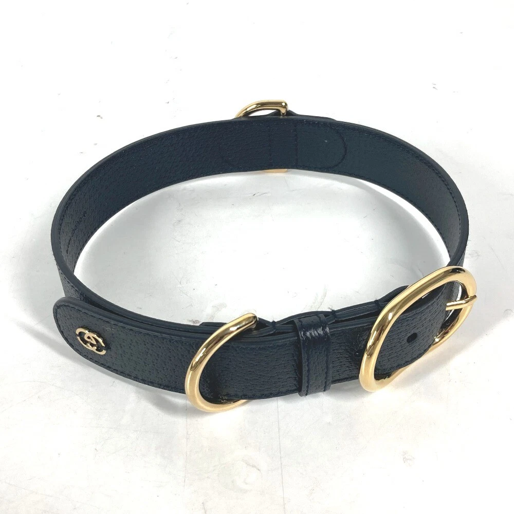 GUCCI 695256 GG grand/extra grand collier pour animaux de compagnie chien accessoires collier inutilisé
