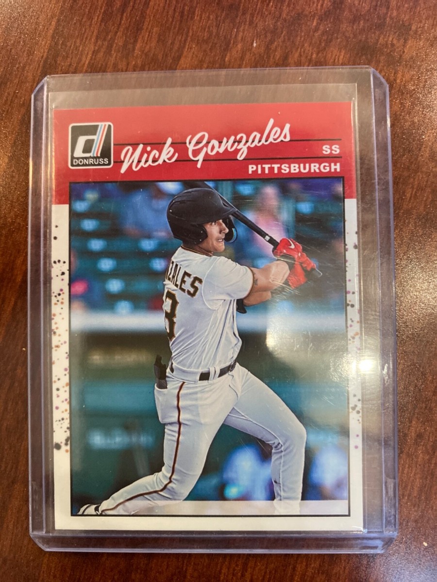 2023 Panini Donruss #250 Nick Gonzales Rookie Pittsburgh Pirates
