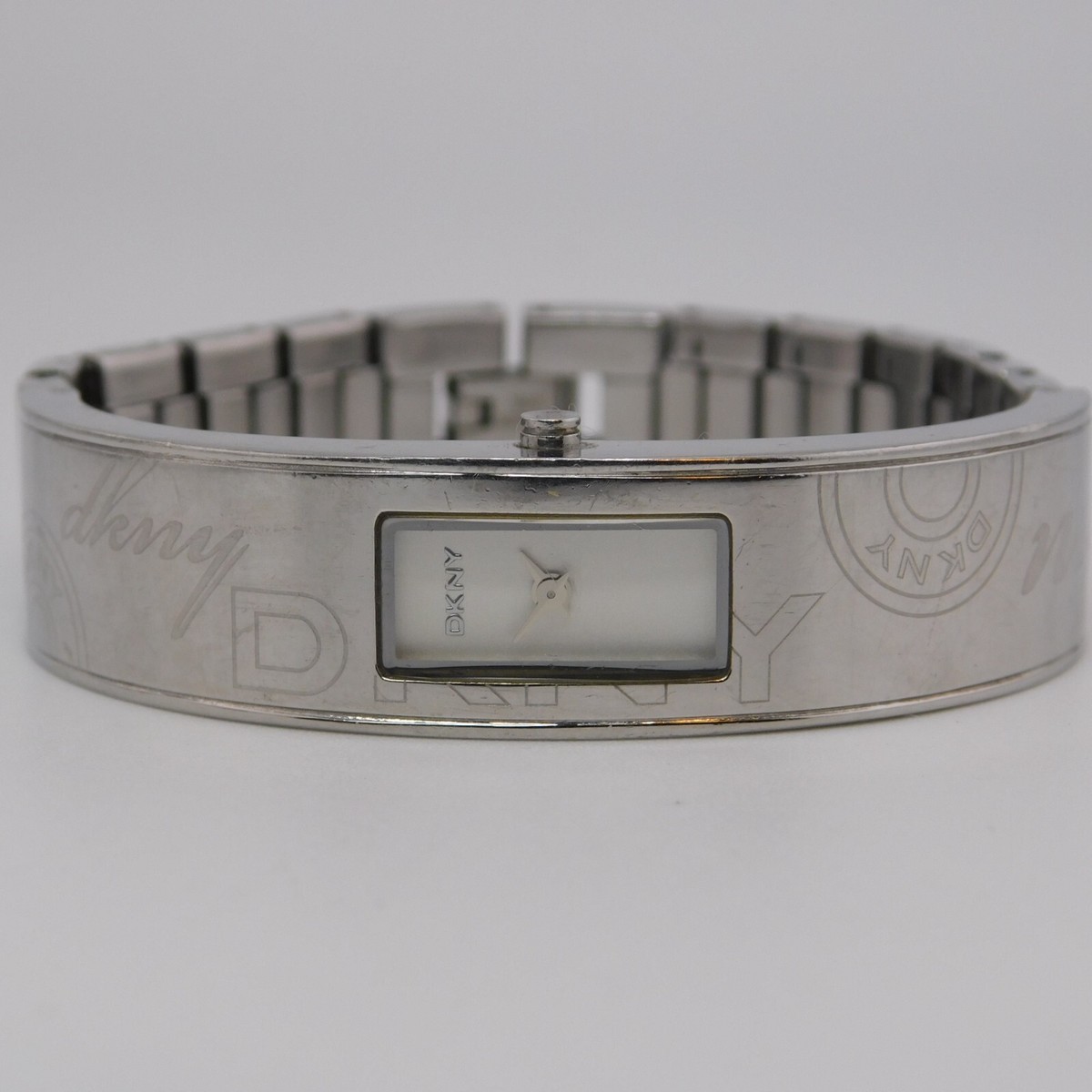DKNY NY-8290 Solid Stainless Steel Quartz Women display picture 1