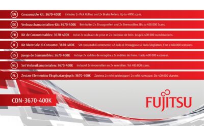 Fujitsu Verbrauchsmaterialien fi-7140,7240,7160,7260,7180,7280 (CON-3670-400K)