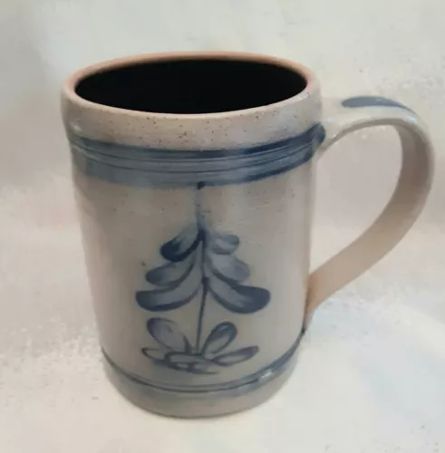 Rowe Pottery Works Christmas Tree Mug 1991