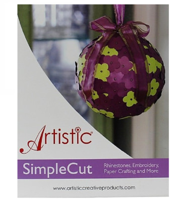 Artistic Simple Cut Embroidery Machine & Crystal Template Cutting SOFTWARE