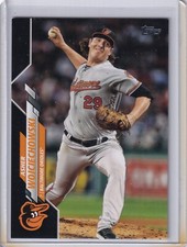 Asher Wojciechowski 2020 Topps Update Base Black U-206, 61/69