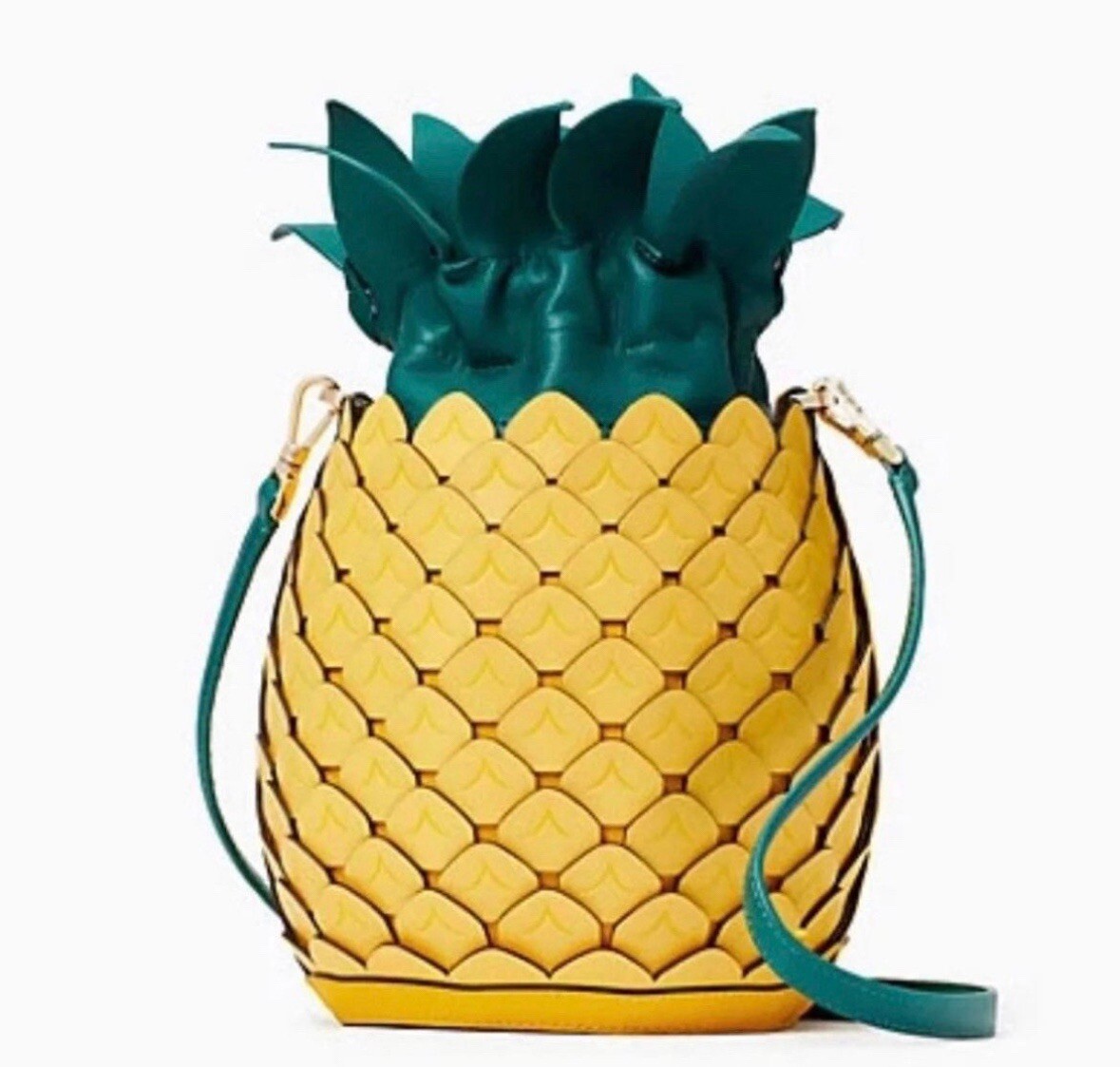 NEW Kate Spade Colada 3D Pineapple Crossbody Bag K7321 $428