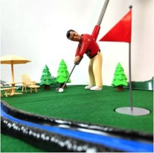 Mini Indoor Golf Game Real Miniature Home Board Sports Game Play Set