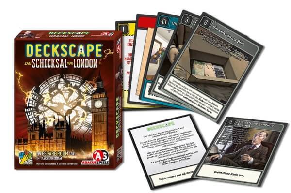 Thumbnail - Abacusspiele Deckscape - Das Schicksal Von London