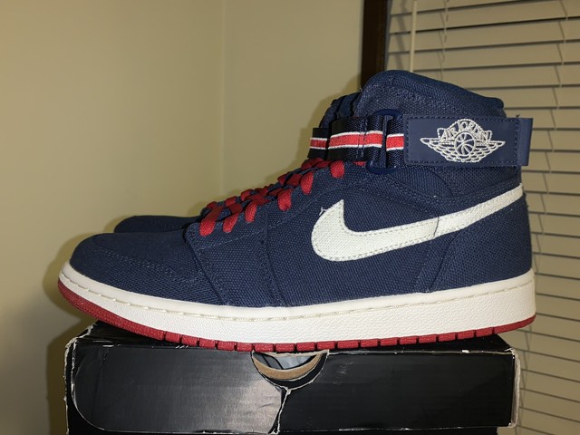 air jordan 1 high strap midnight navy
