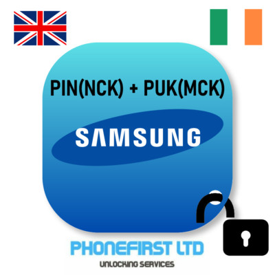 Entsperrcode für UK EE Vodafone O2 Samsung Galaxy Note 2 3 4 5 8 N9005 N900 910