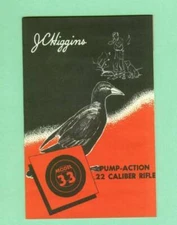 J.C. Higgins Model 33 Owners Manual Reproduction