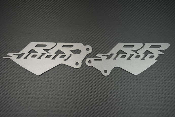Ailettes platines pour BMW S1000RR 2R10 éviter usure des bottes repose talons