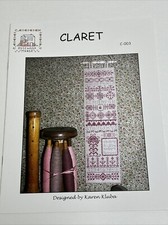 Rosewood Manor Claret by Karen Kluba Cross Stitch Pattern C-003