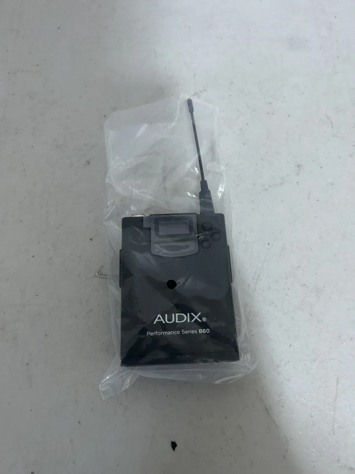 Audix B60 Performance Series Bodypack Transmitter (522 to 586 MHz) - Image 2 of 4