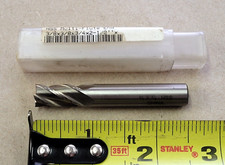 3/8" X 3/8" X 3/4" X 2-1/2" HSS MULTI-FLUTE END MILL, 4 FLUTE