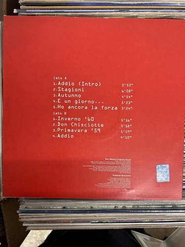 STAGIONI - FRANCESCO GUCCINI - VINILE 33 GIRI NUOVO NON SIGILLATO MAI SUONATO! - Foto 2 di 2