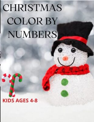 Christmas Color by Numbers: Pages of Fun by Ne Ricks (Paperback, 2021)