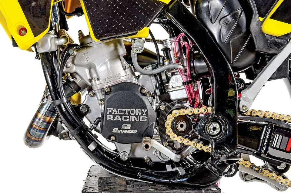 Kit de pernos de motor RM125 para Suzuki RM 125 Specbolt níquel horribles sujetadores aspecto Ti Foto 3 de 4