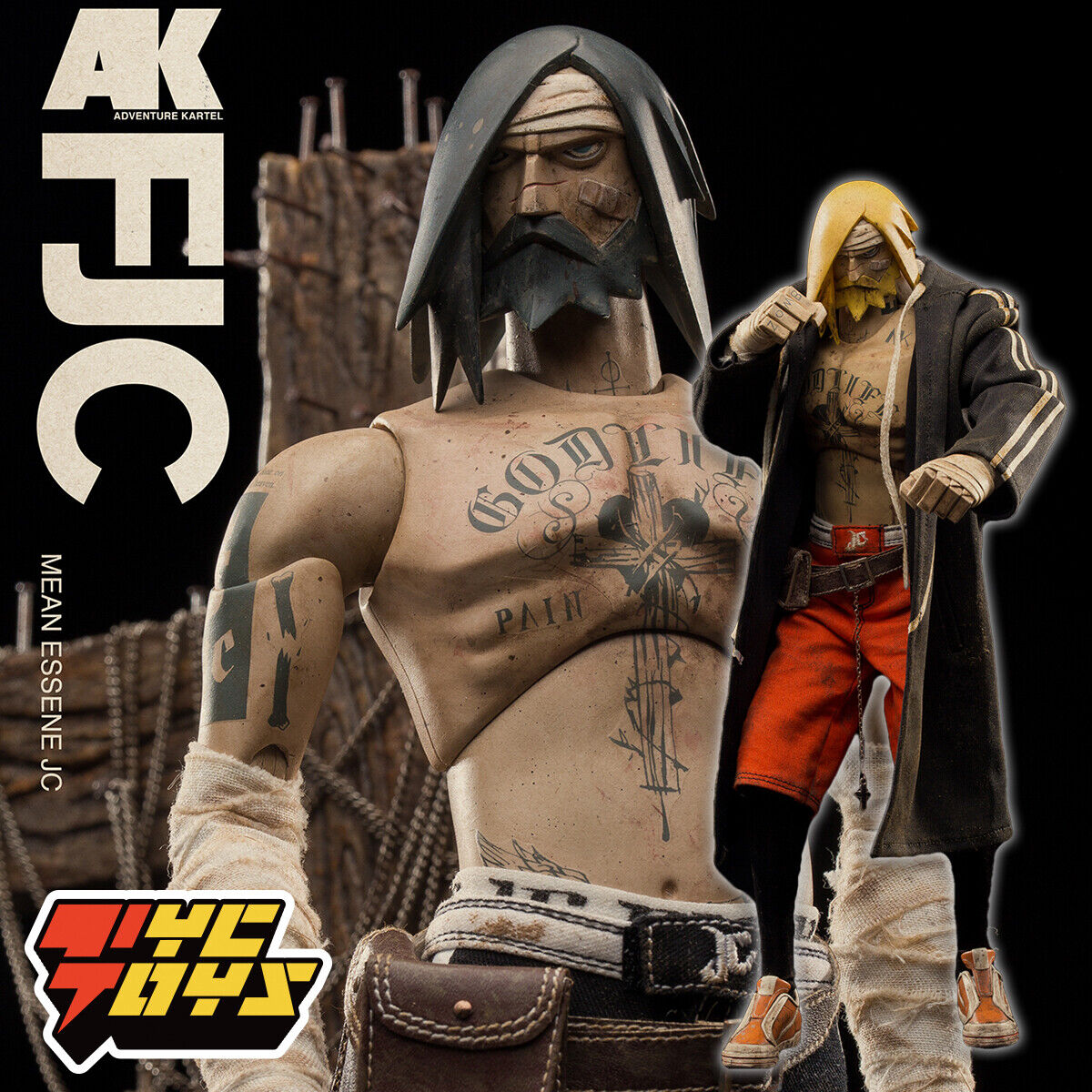 IN STOCK Underverse Ashley Wood Fighting JC Collection IN STOCK Underverse Ashley Wood Fighting JC Collection