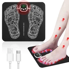 NEW 2024 EMS Foot Massager Neuropathy Feet for Circulation and Pain Relief