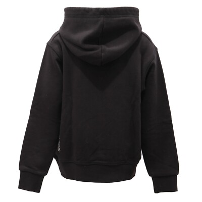 1539AF felpa bimbo boy DSQUARED2 black printed cotton sweatshirt