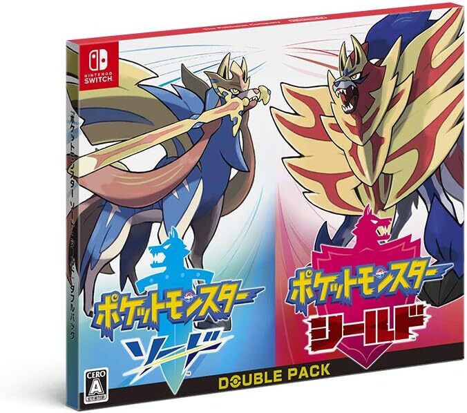 新品未使用Switchポケットモンスター ソード&シールドDOUBLE PACK USED]