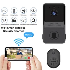 Timbre De Puerta HD Wifi Inalambrico Con Camara Audio Y Video Para Casa Camera