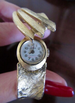 Vintage LUCERNE Gold Tone Anti-Magnetic Swiss Mechanical 