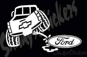 sticker Ford piss