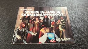 Where in Time is Carmen Sandiego (Nintendo, 1991) NES Complete in Box 