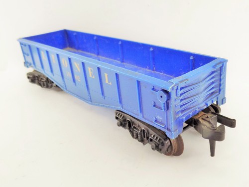 O SCALE / LIONEL / BLUE GONDOLA / LIONEL 1002 / FREIGHT CAR / COLLECTIBLE - Picture 2 of 5