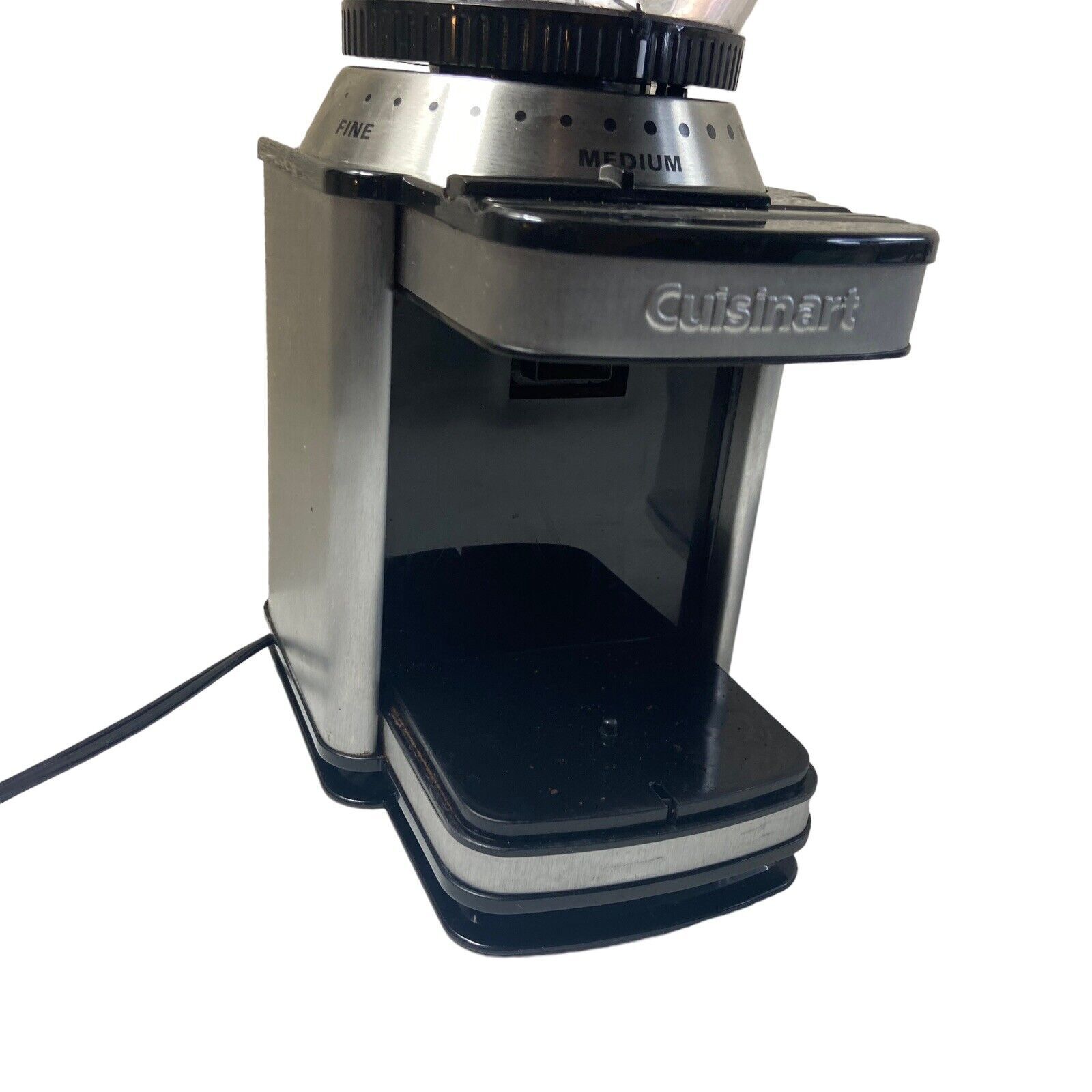 CUISINART Supreme Grind Automatic Burr Coffee Mill in Black CCM16PC1