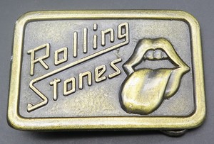 rolling stones belt buckle