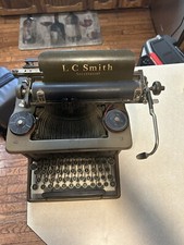 VINTAGE 1930 LC SMITH & CORONA TYPEWRITER INC. MODEL 8-10(Working) thumbnail