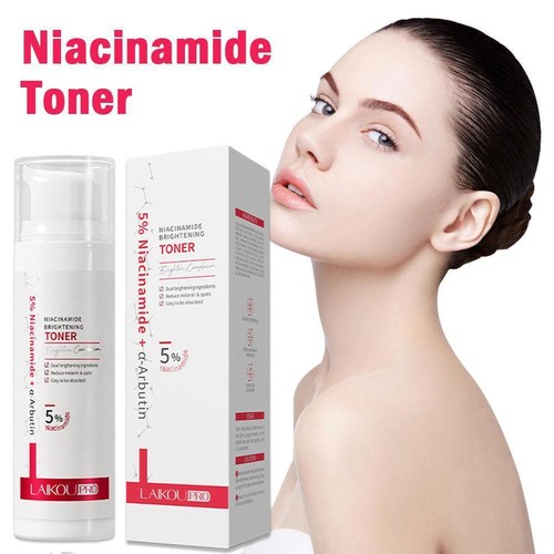 Niacinamide Brightening Toner Daily Toner Reducing A7P2 Pores W4E8 50ml J4D X4T5 - Picture 3 of 17