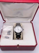 Cartier Pasha Silver Watch