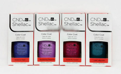 Cnd Shellac Gel Polish - GARDEN MUSE Collection 0.25oz/7.3ml - Pick Any Color