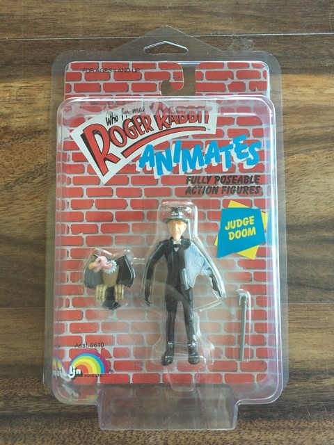 Who Framed Roger Rabbit Animates Action Figure Judge Doom 1988 Disney | eBay