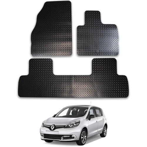Car Mats for Renault Scenic (20092016) Tailored Fit Rubber Floor Set HeavyDuty eBay