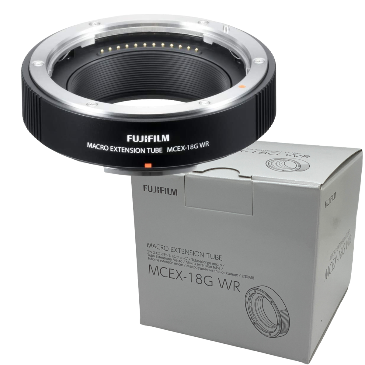 New Fujifilm MCEX-18G WR Macro Extension Tube for G-Mount Lens 