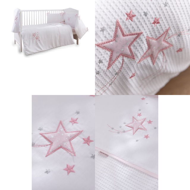 pink cot bed bedding sets