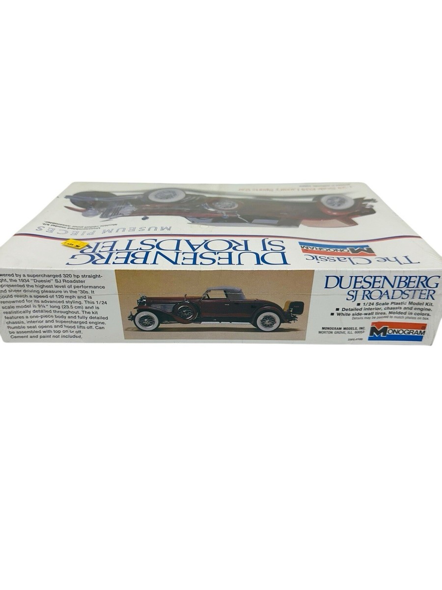 Monogram The Classic 1934 Duesenberg SJ Roadster 1:24 Model Kit