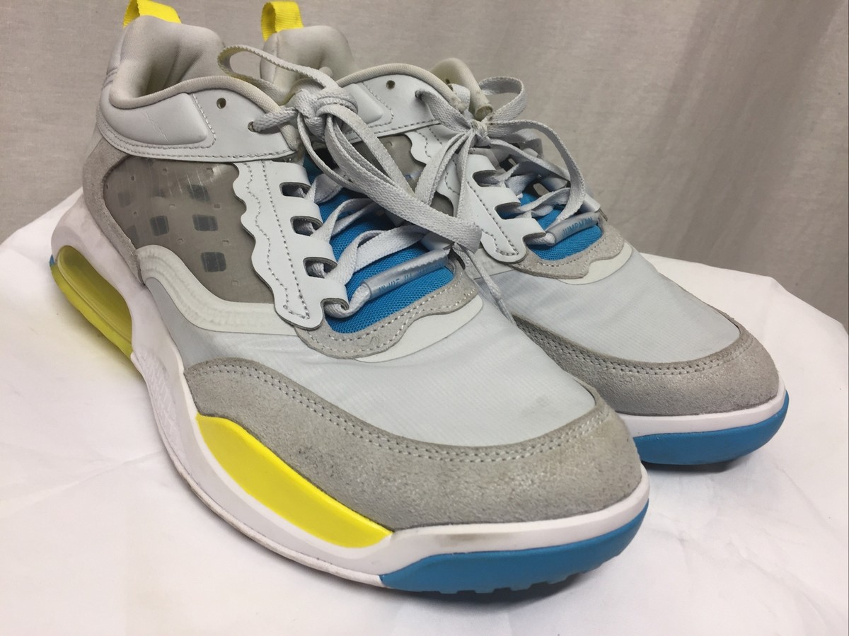 Air Jordan Max 200 Mens Size 8 Pure Platinum Laser Blue MPLS Rare Nike Air Jordan Max 200 Pure Platinum Laser Blue White  main image 4