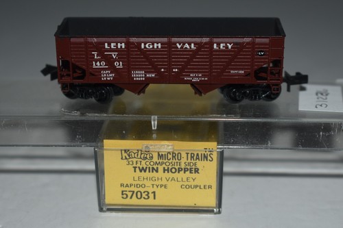 Tolva de bahía doble escala N Kadee 57031 Lehigh Valley 14001 C45512 | Zustand: Used