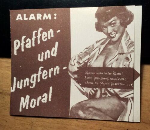 Alte Werbung & Bestellschein für Buch Moral Spiegel von Dr. K. Volter