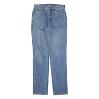 Vintage LEVI'S Mens Jeans Blue Slim Straight 90s W32 L34