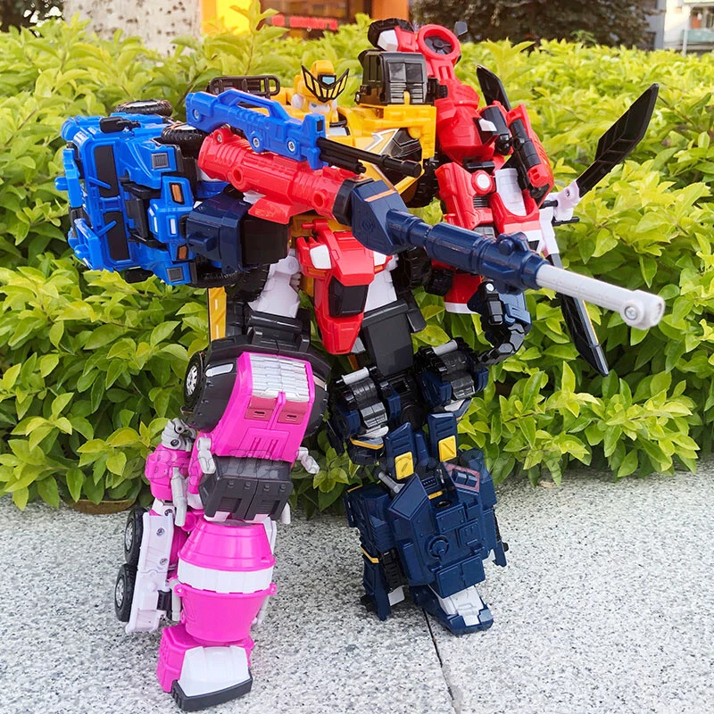 MINIFORCE PENTA X BOT PENTATRON Volt Semi Lucy Max Leo 5-Robots Full set No Box - Image 4 of 4