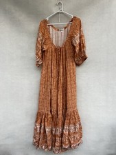 /🎈 JAASE long Maxi Boho Floral shift Dress A-line Xs 8